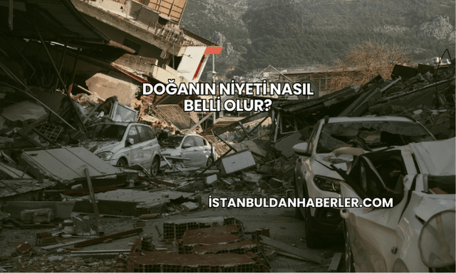 Doğanın Niyeti Nasıl Belli Olur?
