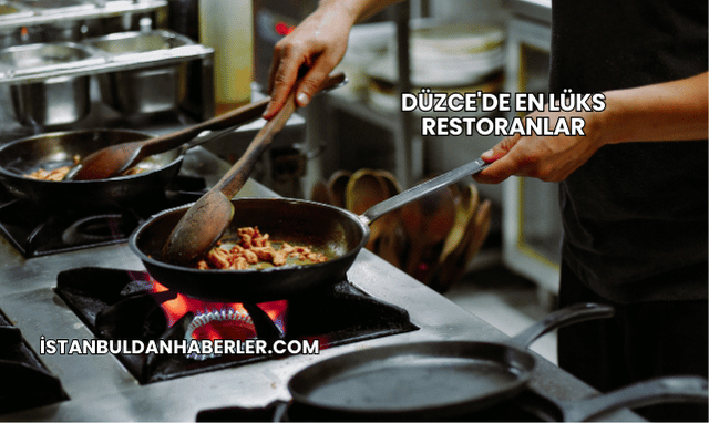 Düzce'de En Lüks Restoranlar