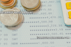 Tasarruf Nasıl Yapılır?
