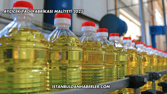 Ayçiçek Yağı Fabrikası Maliyeti 2025