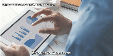 Taten Katılım Endeksine Uygun mu?