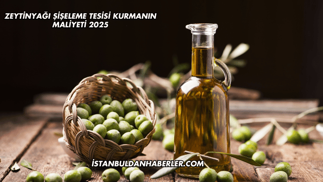 Zeytinyağı Şişeleme Tesisi Kurmanın Maliyeti 2025