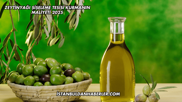 Zeytinyağı Şişeleme Tesisi Kurmanın Maliyeti 2025