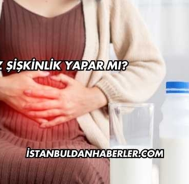 Gaz Şişkinlik Yapar mı?