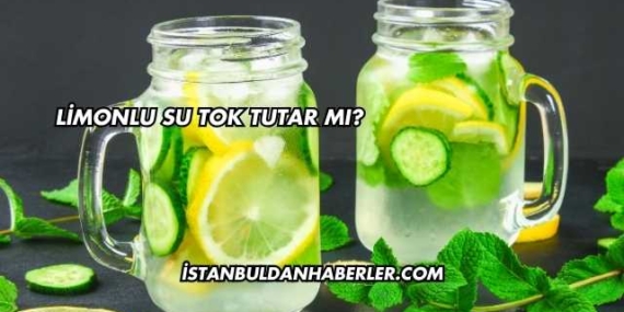Limonlu Su Tok Tutar mı?