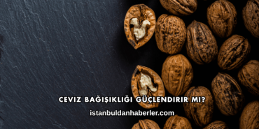 Ceviz Bağışıklığı Güçlendirir mi?