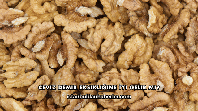 Ceviz Demir Eksikliğine İyi Gelir mi?