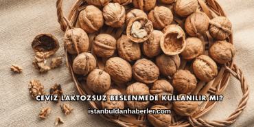 Ceviz Laktozsuz Beslenmede Kullanılır mı?