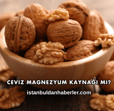 Ceviz Magnezyum Kaynağı mı?